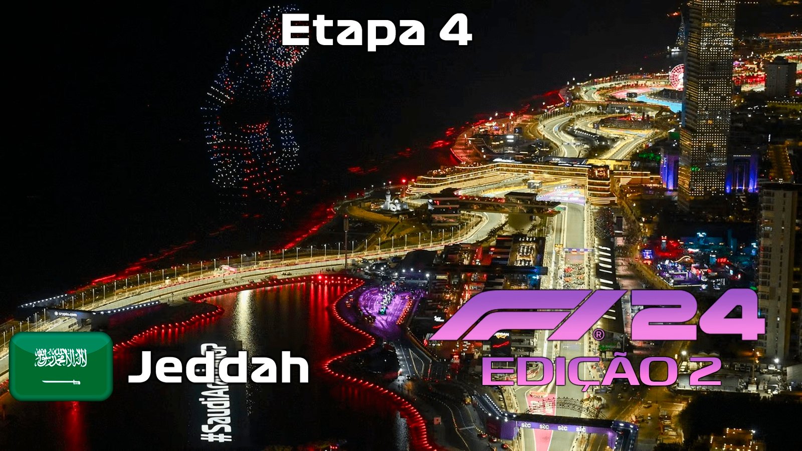 Novaesz vence corrida CAÓTICA em Jeddah!